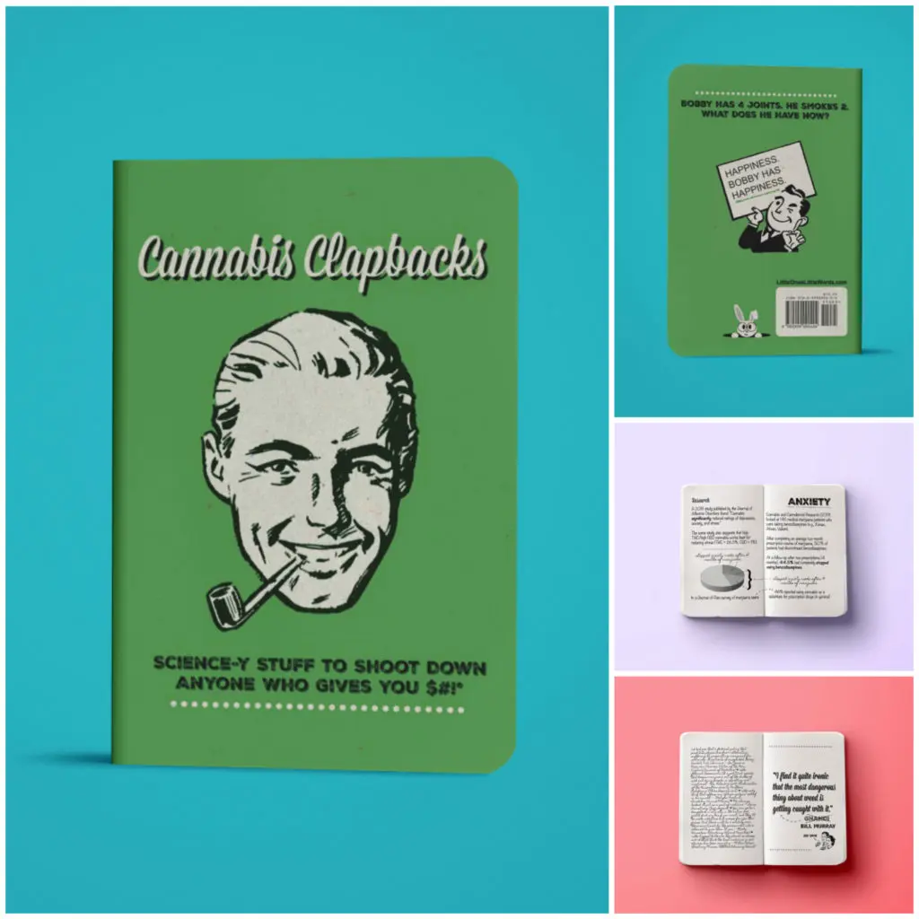 Cannabis Clapbacks Gift Book