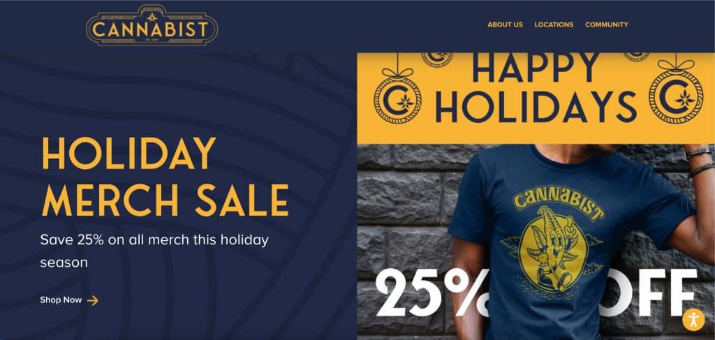 Cannabist 2022 holiday sale
