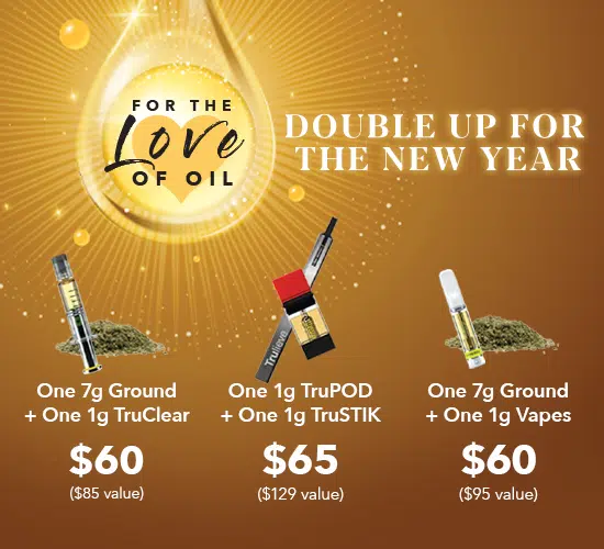Trulieve new year promo oil 2022