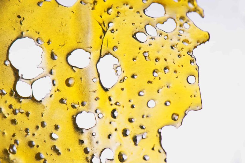 Cannabis oil concentrate